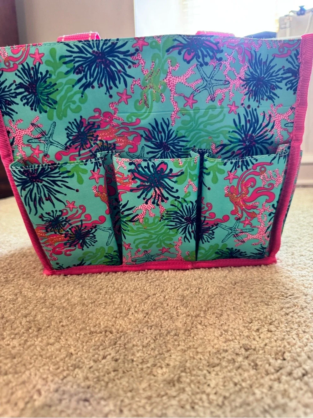 Lilly Pulitzer Shower Caddy-Dirty Shirley